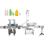 Automatic Linear Pressing Bottle Cap Capping Machine Automaatne lineaarne pressimismasin pudelikorgi korgiga